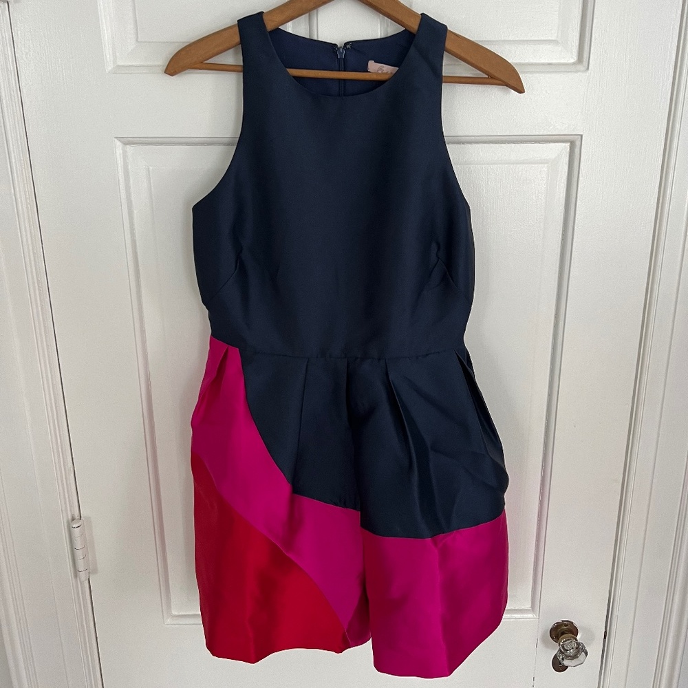 Anthropologie Hutch Colorblock Romper